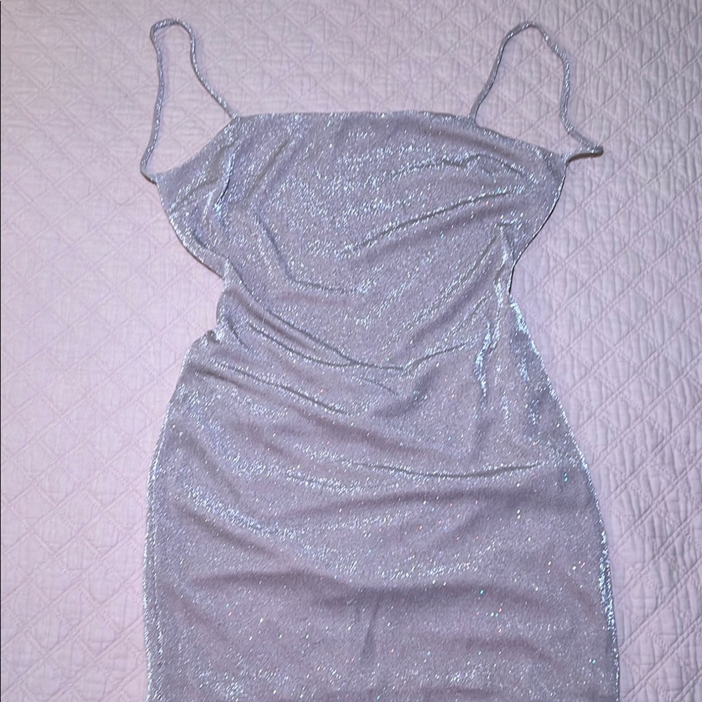 Elegant Silver Dress